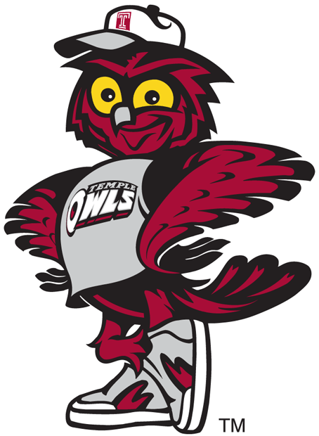 Temple Owls 1996-Pres Mascot Logo iron on transfers for fabric